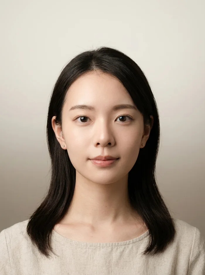 Elise, licensed FORMÉ persona, studio portrait